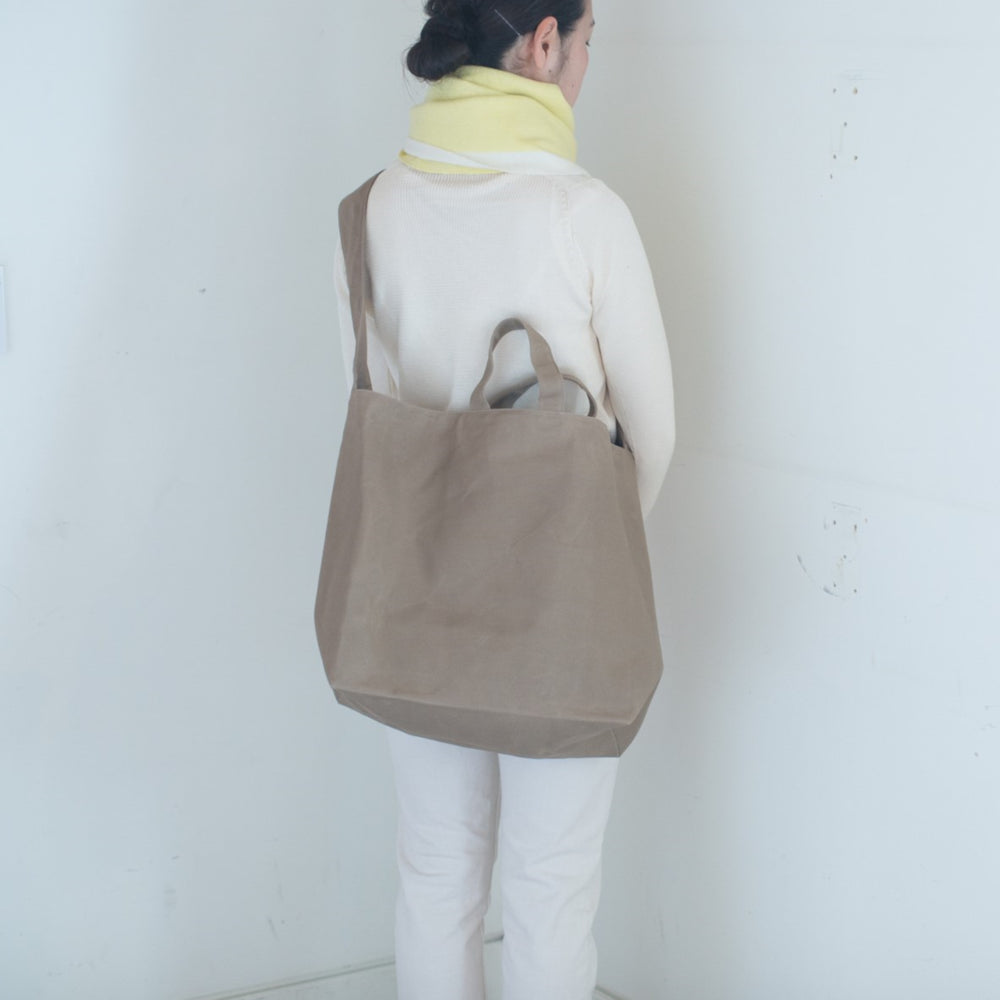 Paraffin canvas 2way tote L