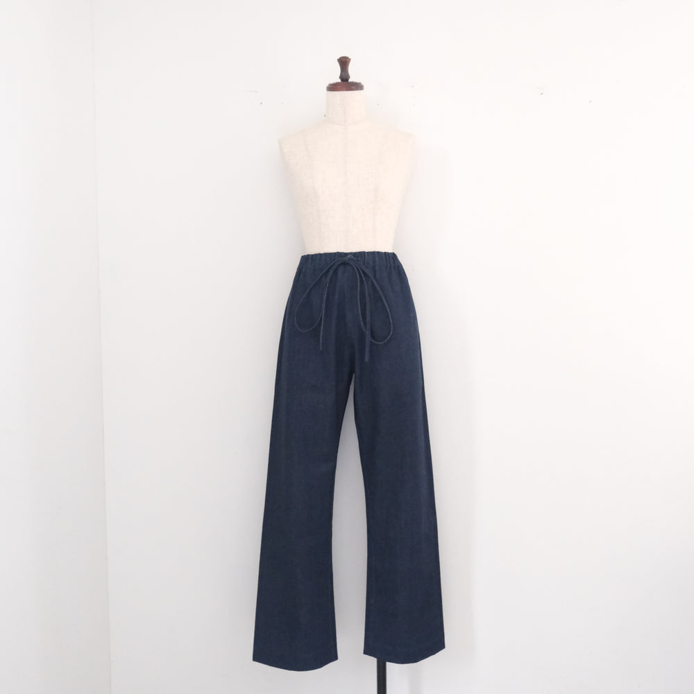 Organic Cotton Denim Pants Indigo