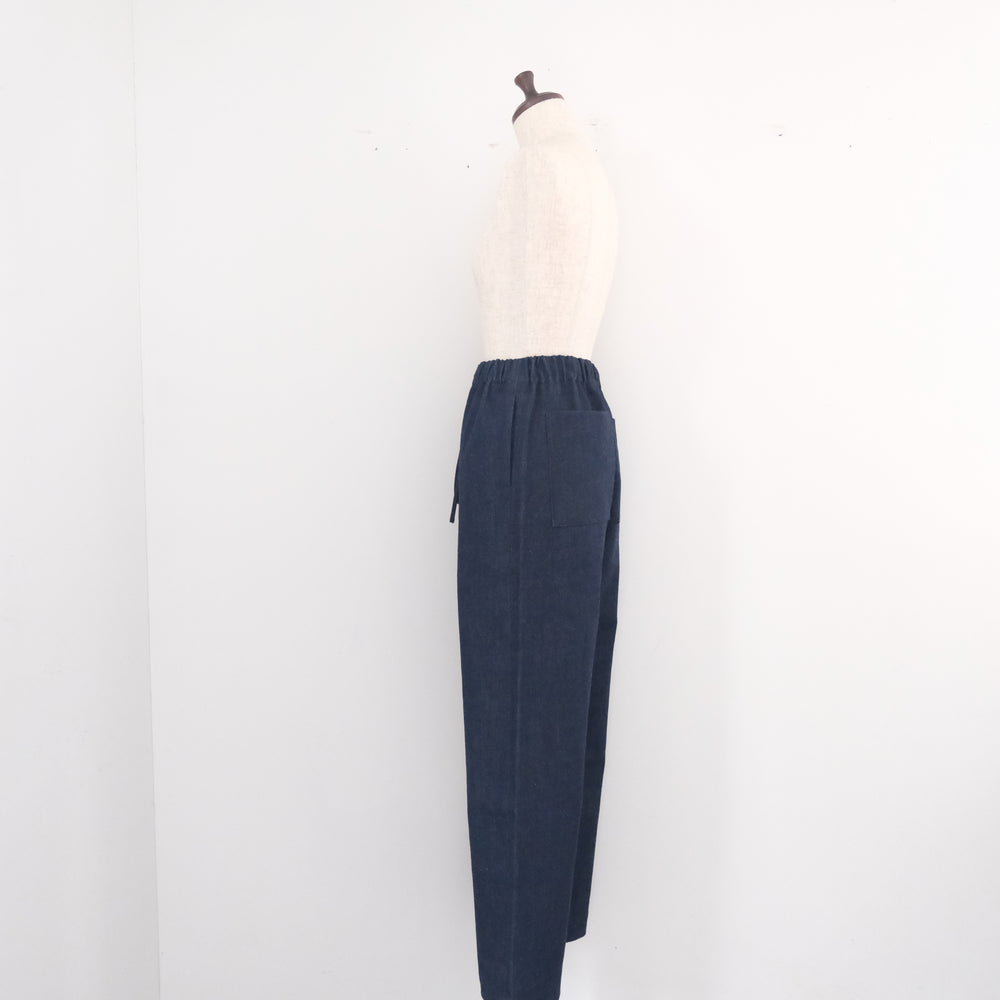 Organic Cotton Denim Pants Indigo
