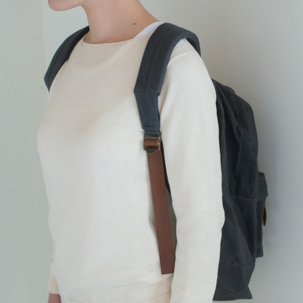 Paraffin canvas backpack