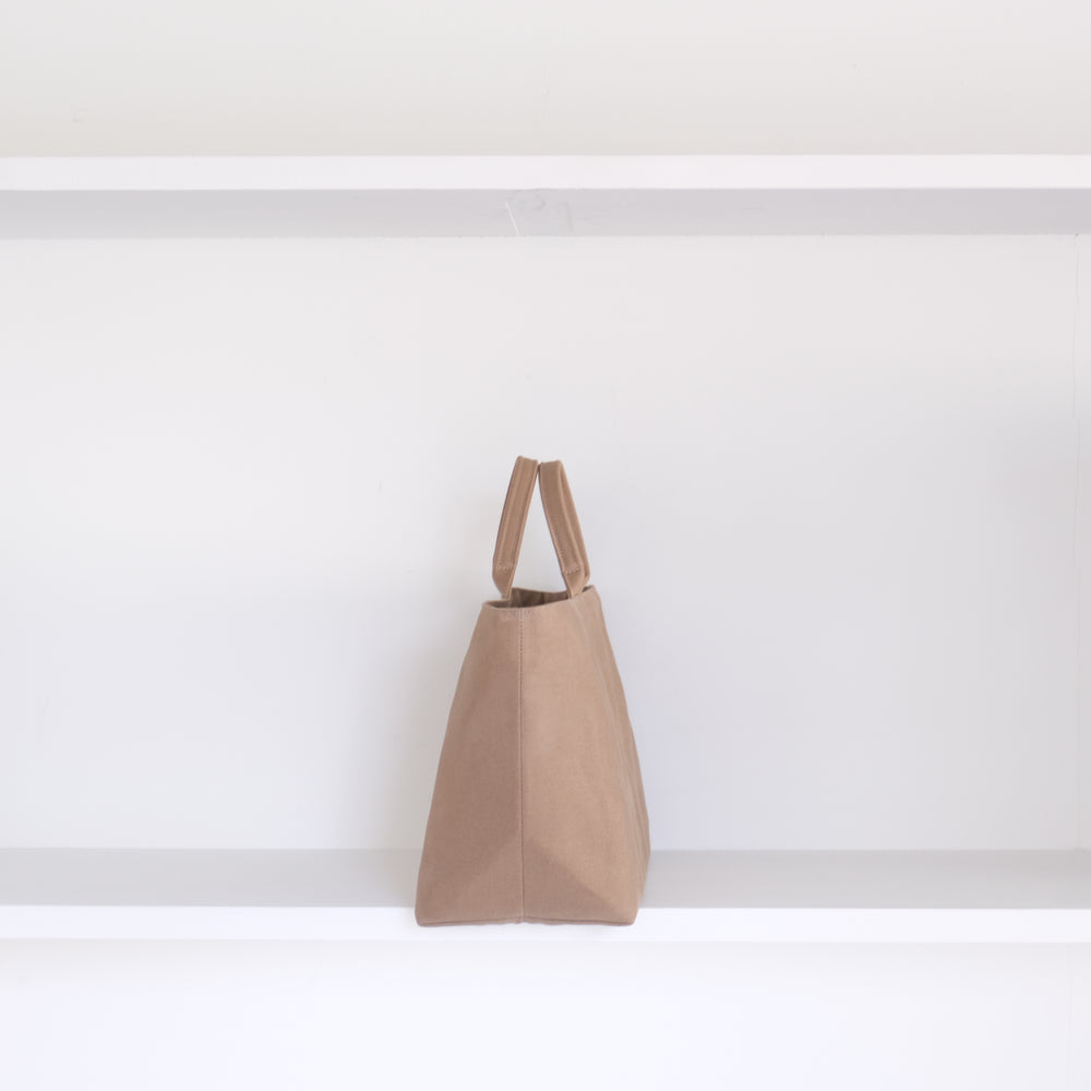 Paraffin canvas yokonaga tote L