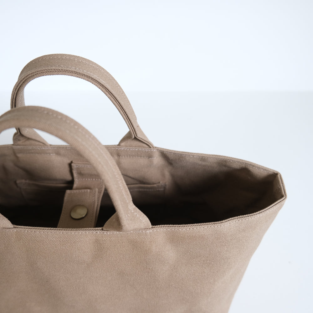 Paraffin canvas yokonaga tote S