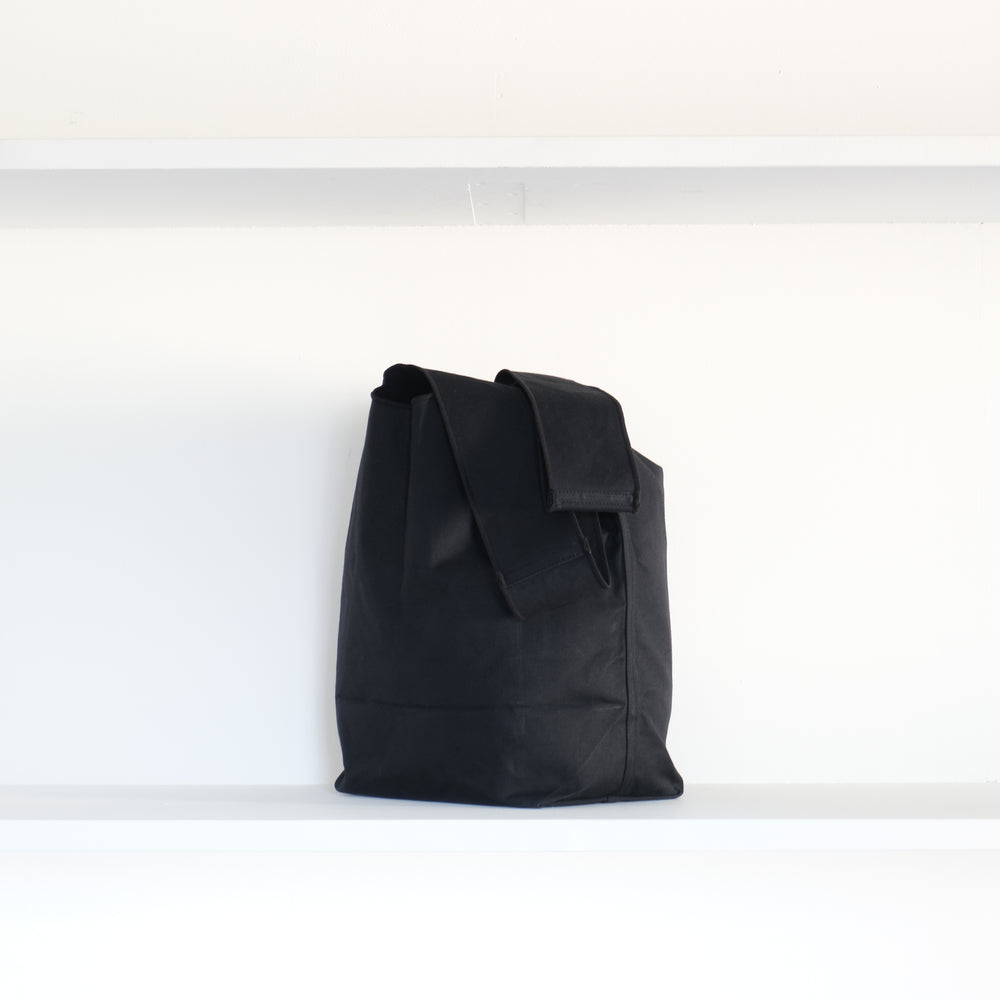 Paraffin canvas shopper bag