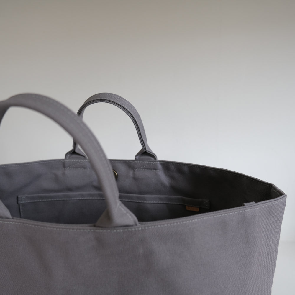 Paraffin canvas yokonaga tote M