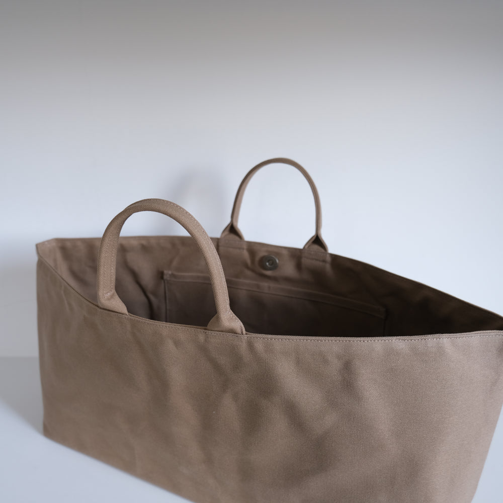 Paraffin canvas yokonaga tote L