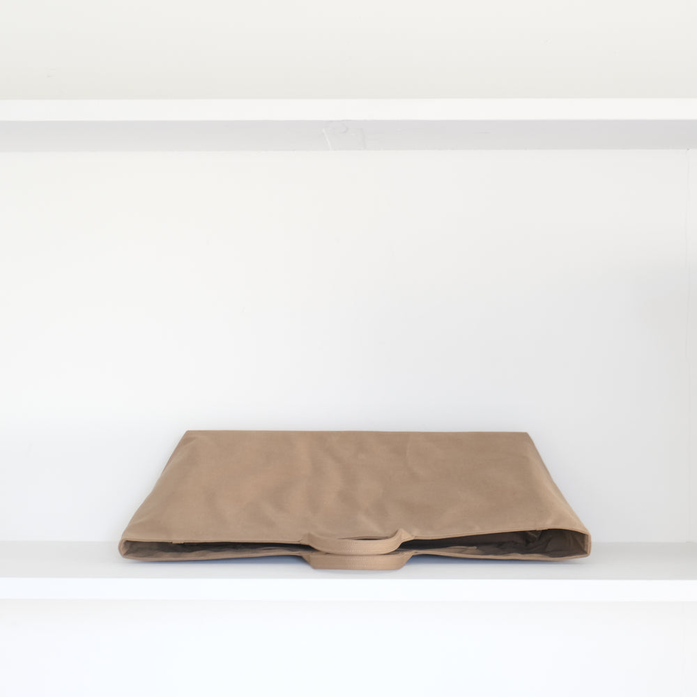 Paraffin canvas yokonaga tote L