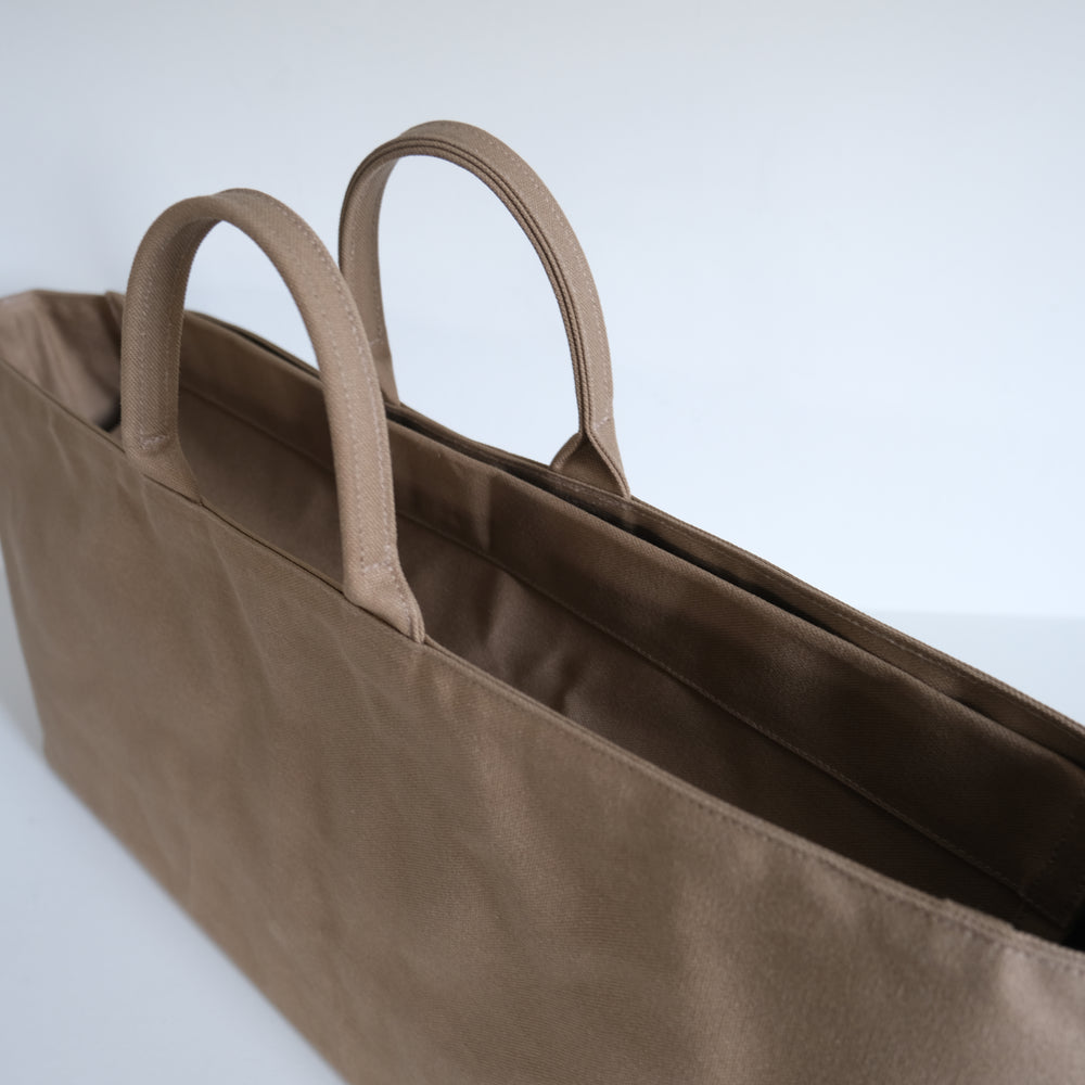 Paraffin canvas yokonaga tote L