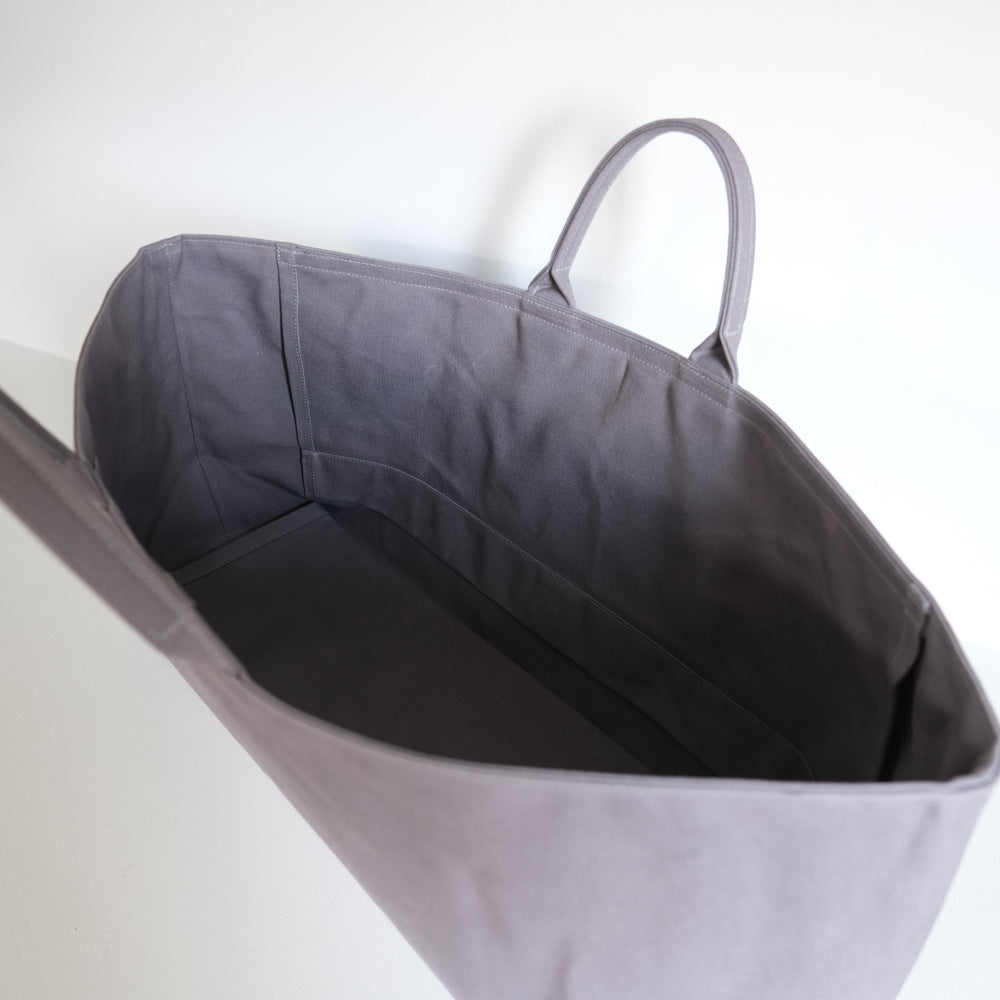 Paraffin canvas yokonaga tote L
