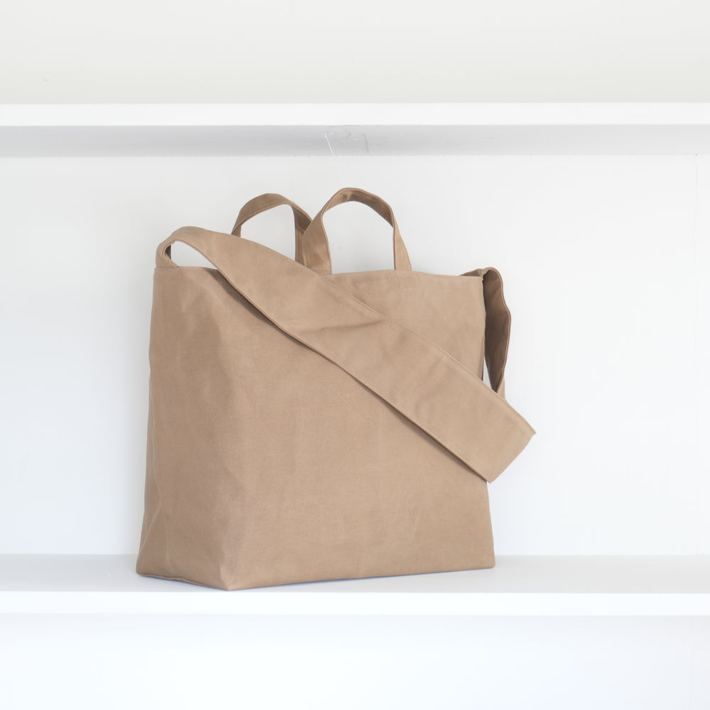 Paraffin canvas 2way tote L