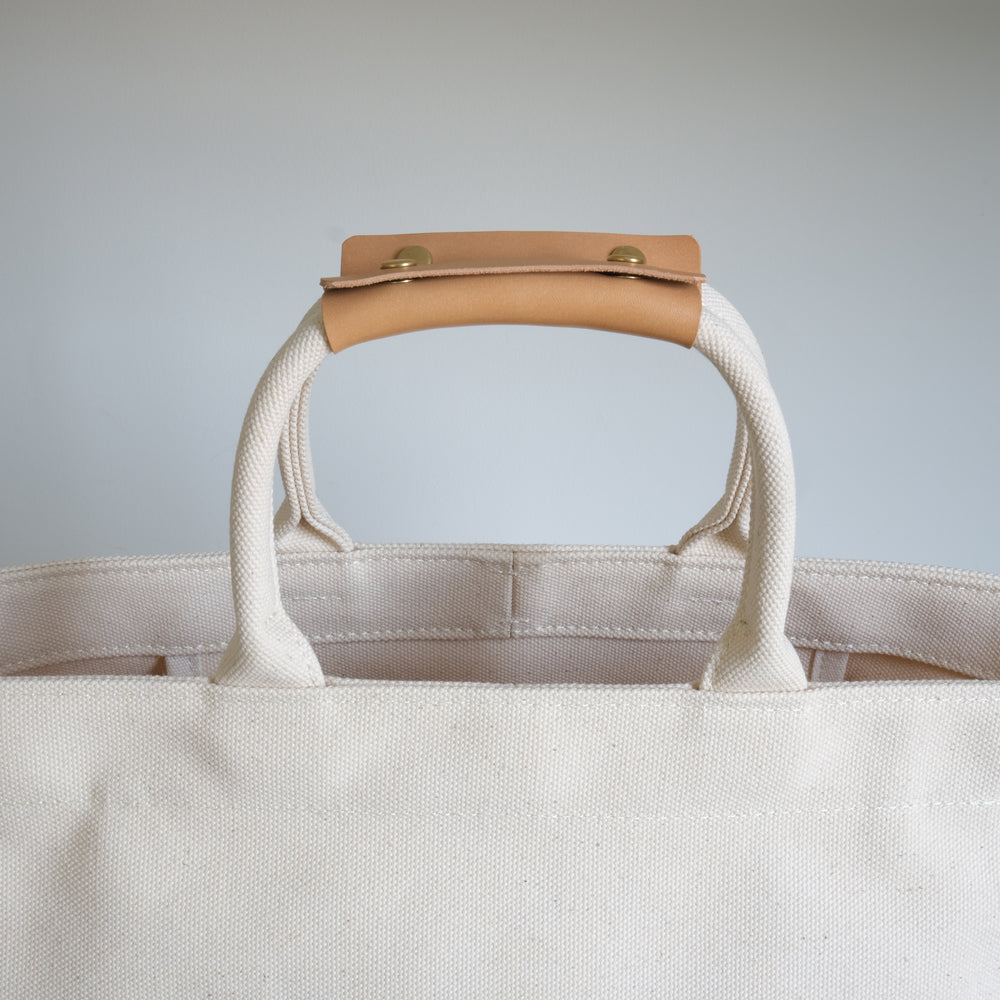Thick canvas new tote L　40%off