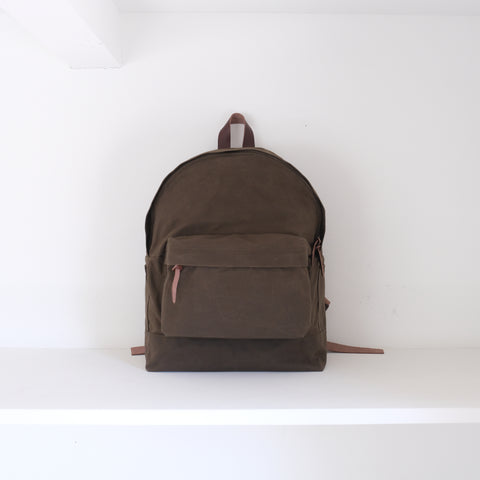 Paraffin canvas backpack