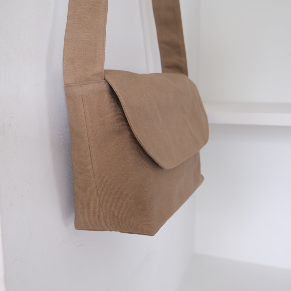 Postman Bag in Tiger Cotton – Giglio Tigrato
